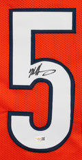 Mike Singletary Authentic Signed Orange Pro Style Jersey Autographed JSA Witness