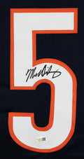 Mike Singletary Authentic Signed Navy Pro Style Jersey Autographed JSA Witness