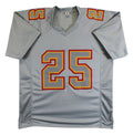 Jamaal Charles Authentic Signed Grey Pro Style Jersey Autographed BAS Witnessed