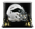 Eagles Randall Cunningham Signed 1969-73 TB Speed Mini Helmet W/ Case BAS Wit