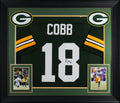 Randall Cobb Authentic Signed Green Pro Style Framed Jersey BAS Witnessed