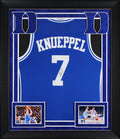Duke Kon Knueppel Authentic Signed Blue Pro Style Jersey JSA #AY03218