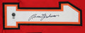 Brad Johnson Authentic Signed Red Pro Style Jersey Autographed BAS Witnessed
