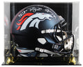 Broncos Rod Smith & Ed McCaffrey Signed F/S Speed Rep Helmet W/ Case BAS Witness