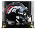 Broncos Ed McCaffrey Signed Full Size Speed Rep Helmet W/ Case BAS Witnessed 2