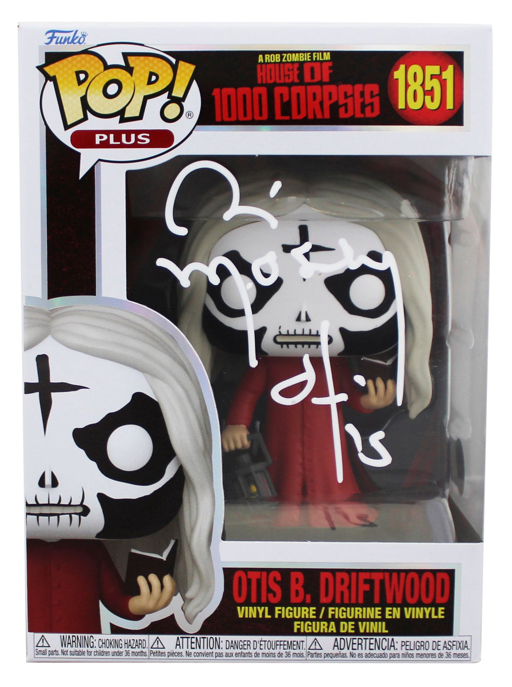 Bill Moseley House of 1000 Corpses "Otis" Signed #1851 Funko Pop Figure BAS Wit
