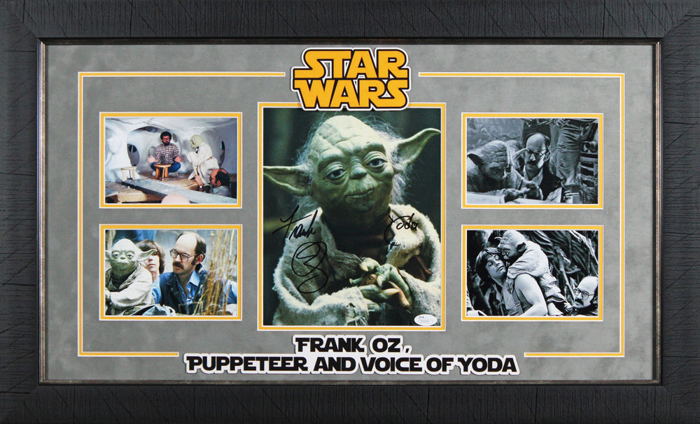 Frank Oz Star Wars "Yoda" Authentic Signed 8x10 Framed Photo JSA #Q59096