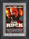 Nicolas Cage The Rock Authentic Signed Framed 16x24 Photo Autographed BAS