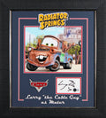 Larry The Cable Guy Cars Authentic Signed Framed Display Autographed BAS