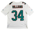 Dolphins Ricky Williams Authentic Signed White Nike Limited Jersey BAS Witness 2
