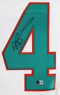 Dolphins Ricky Williams Authentic Signed White Nike Limited Jersey BAS Witness 2
