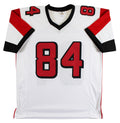 Roddy White Authentic Signed White Pro Style Jersey Autographed BAS Witnessed