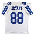 Dez Bryant Authentic Signed White Pro Style Jersey Autographed BAS Witnessed