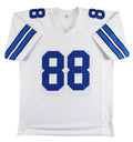 Dez Bryant Authentic Signed White Pro Style Jersey Autographed BAS Witnessed
