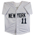 Gary Sheffield Authentic Signed White Pinstripe Pro Style Jersey Autographed BAS