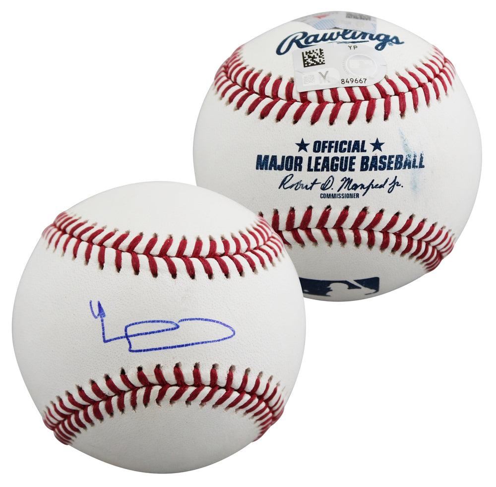 Tigers Riley Greene Authentic Signed Oml Baseball Autographed MLB & Fanatics