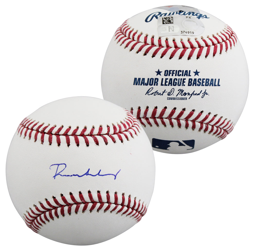 Red Sox Roman Anthony Authentic Signed Oml Baseball Autographed MLB & Fanatics