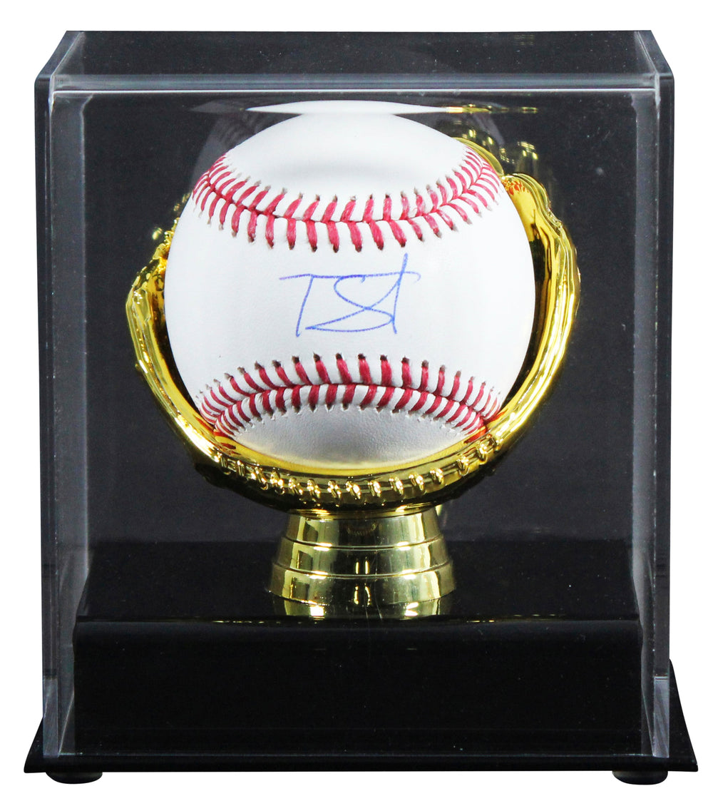 Tigers Tarik Skubal Authentic Signed Baseball W/ Case Autographed MLB & Fanatics