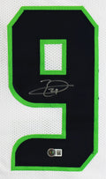 Earl Thomas Authentic Signed White Pro Style Jersey Autographed BAS Witnessed