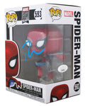 Tobey Maguire Spiderman Signed Spider-Man #593 Funko Pop Figure JSA #AX18001