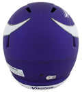 Vikings Jared Allen Signed Full Size Speed Rep Helmet W/ Case BAS Witnessed