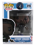 Timberwolves Anthony Edwards Signed #215 Funko Pop Vinyl Figure JSA #CD90424