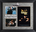 Al Pacino & Robert De Niro The Godfather 2 Authentic Signed Framed Display BAS