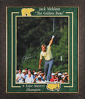 Jack Nicklaus Authentic Signed 16x20 Framed Vertical 1986 Masters Photo Fanatics