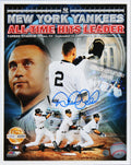 Yankees Derek Jeter Signed 8x10 Framed Photo LE #2358/5000 Steiner #SS236496