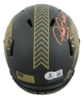 Buccaneers Ronde Barber "HOF 23" Signed STS IV Speed Mini Helmet BAS Witnessed