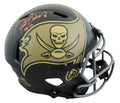 Buccaneers Ronde Barber "HOF 23" Signed STS IV Full Size Speed Rep Helmet BAS W