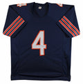 D'Andre Swift Authentic Signed Navy Pro Style Jersey Autographed BAS Witnessed