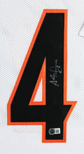 Adam "Pacman" Jones Authentic Signed White Pro Style Framed Jersey BAS