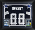 Dez Bryant Authentic Signed Navy Pro Style Framed Jersey BAS Witnessed