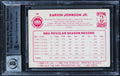 Lakers Magic Johnson Signed 1985 Star #28 Card Auto Grade Mint 10! BAS Slabbed