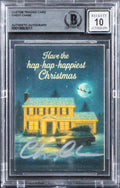 Chevy Chase Christmas Vacation Signed Custom Trading Card Auto 10! BAS Slabbed 8