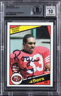 49ers Roger Craig Signed 1984 Topps #353 Rookie Card Auto 10! BAS Slabbed 4