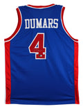 Joe Dumars Authentic Signed Blue Pro Style Jersey Autographed BAS Witnessed 2