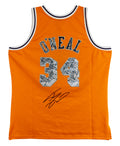 Lakers Shaquille O'Neal Signed Yellow 75th Anniv. M&N TB HWC Swingman Jersey BAS