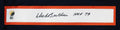 Dick Butkus "HOF 79" Authentic Signed Navy Blue Pro Style Framed Jersey BAS
