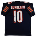 Luther Burden III Authentic Signed Navy Pro Style Jersey BAS Witnessed 2