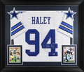 Charles Haley Authentic Signed White Pro Style Framed Jersey BAS Witnessed