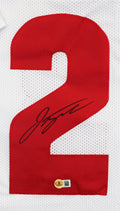 Wisconsin Jonathan Taylor Authentic Signed White Pro Style Framed Jersey BAS