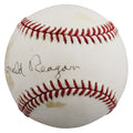 Ronald Reagan Authentic Signed Bobby Brown OAL Baseball PSA/DNA #AR02823