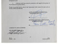 Prince Signed 8.5x11 1991 Rock In Rio II Concert Festival Contract JSA #ZZ41328