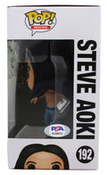 Steve Aoki Signed Steve Aoki #192 Funko Pop Vinyl Figure PSA/DNA #AJ38412