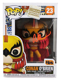 Conan O'Brien Signed Luchador Conan #23 Funko Pop Vinyl Figure BAS #BL69229