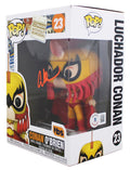 Conan O'Brien Signed Luchador Conan #23 Funko Pop Vinyl Figure BAS #BL69229