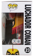 Conan O'Brien Signed Luchador Conan #23 Funko Pop Vinyl Figure BAS #BL69229