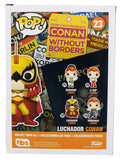 Conan O'Brien Signed Luchador Conan #23 Funko Pop Vinyl Figure BAS #BL69229